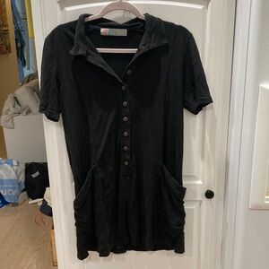 Black Free People Beach dress XS